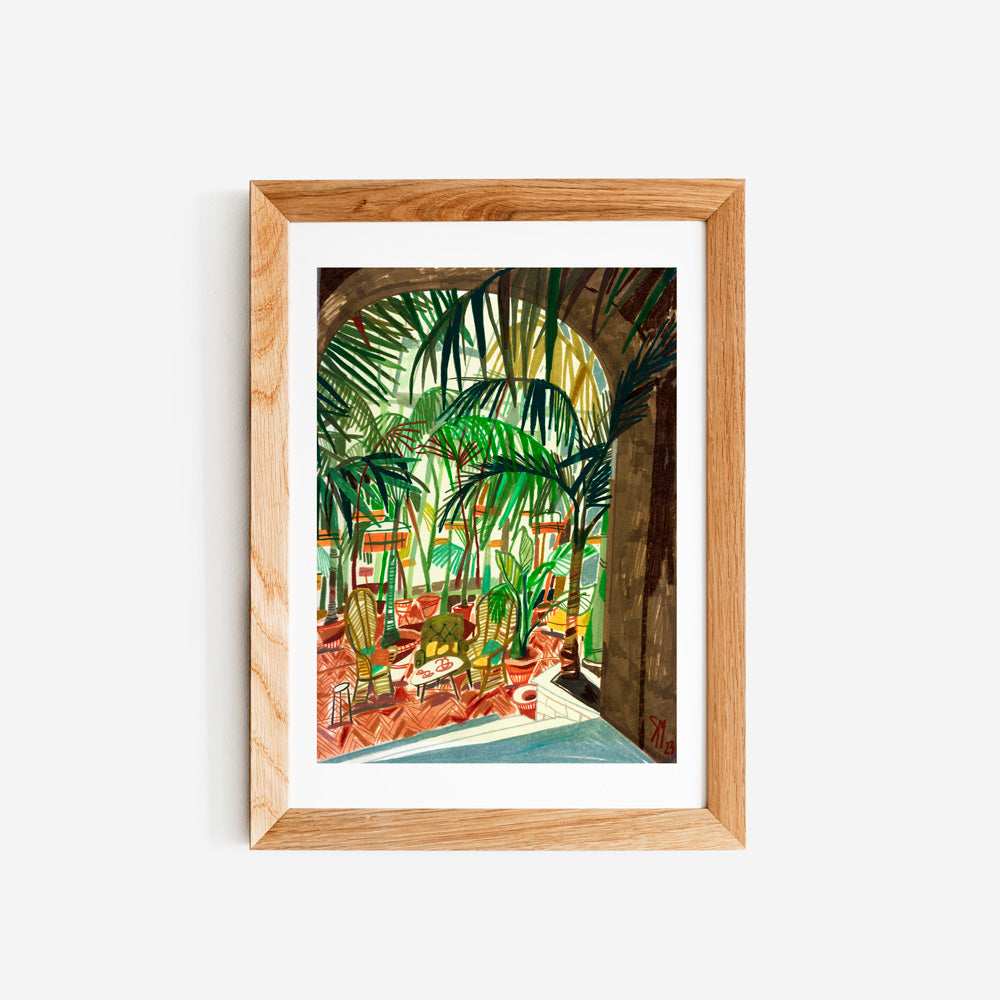 Reschio Interior Impresión Giclée