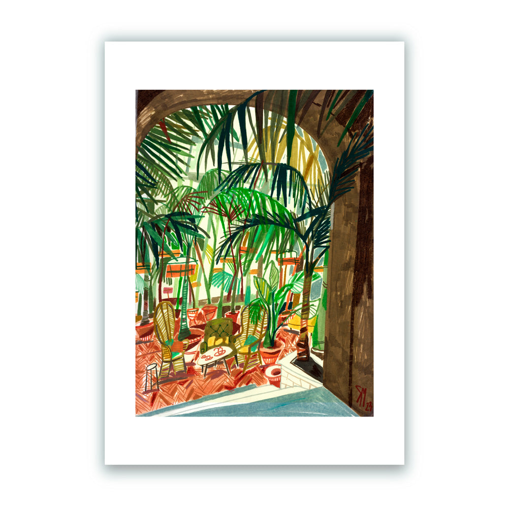 Reschio Interior Impresión Giclée