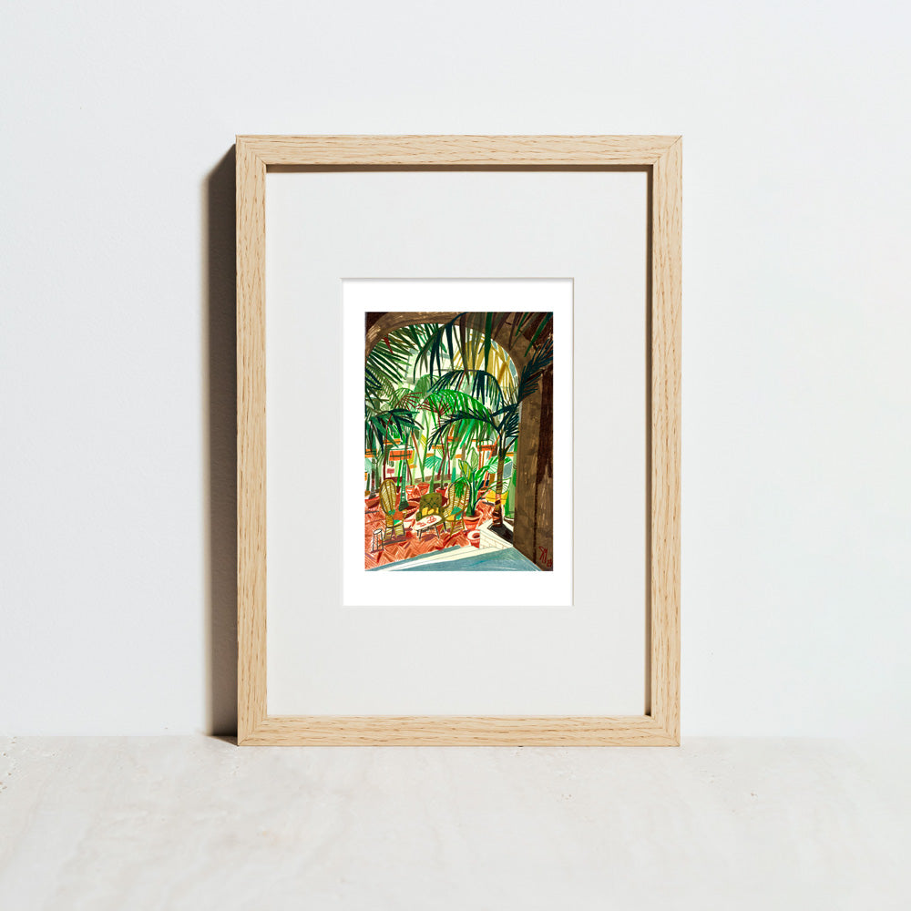 Reschio Interior Impresión Giclée