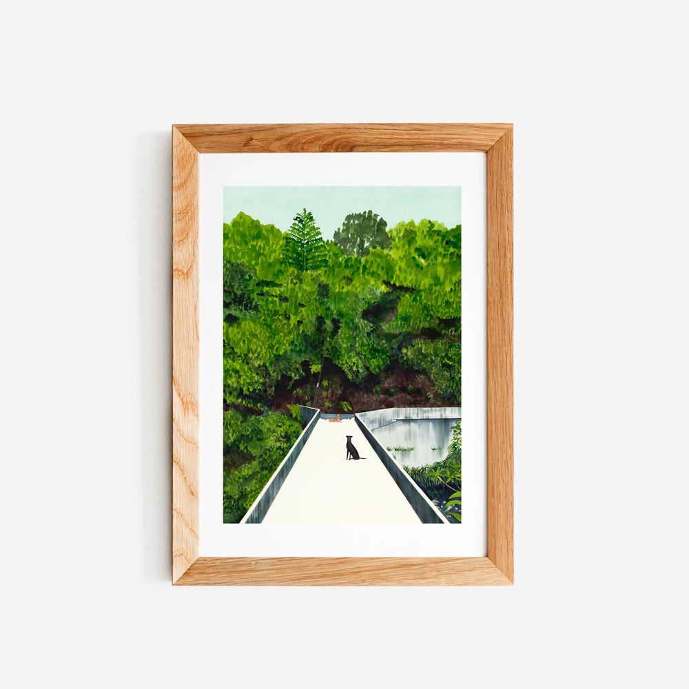 River Guards Impression Giclée