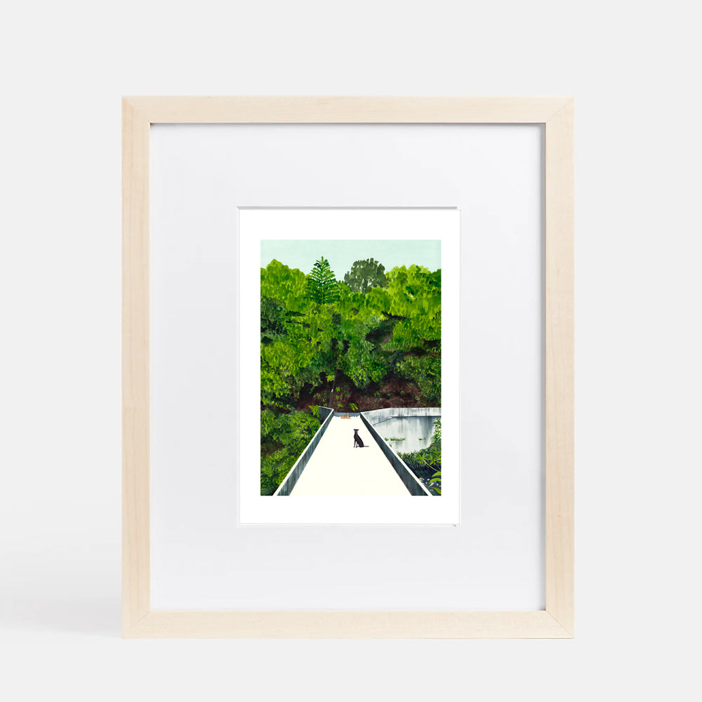 River Guards Impression Giclée