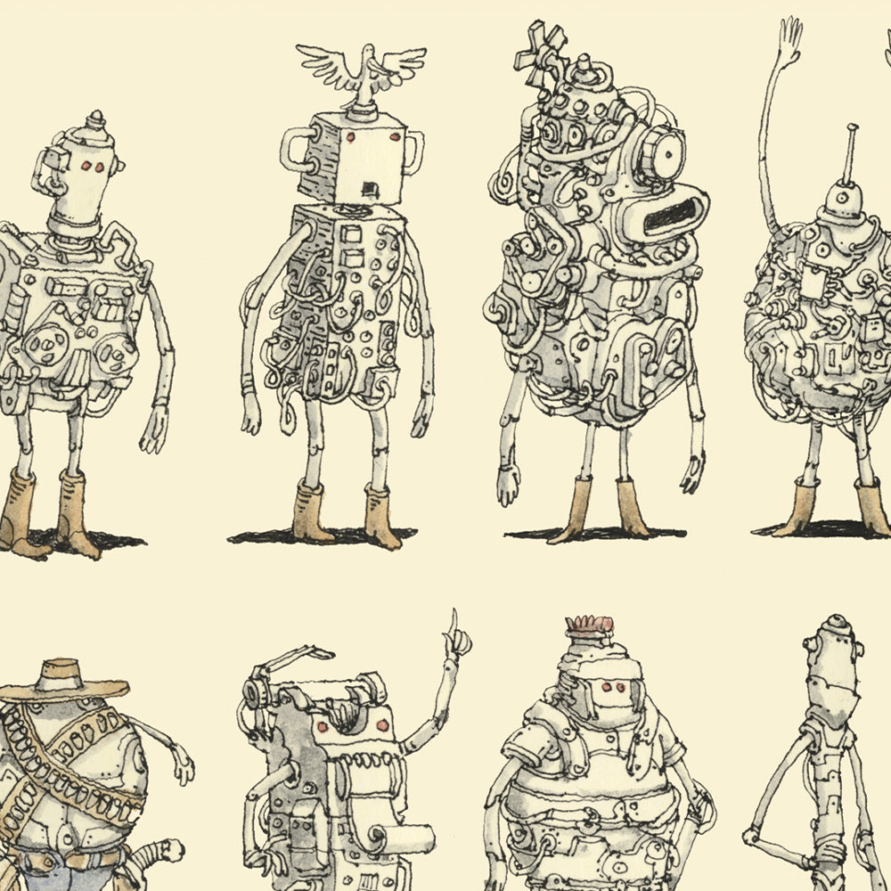 Robotics Impresión Giclée