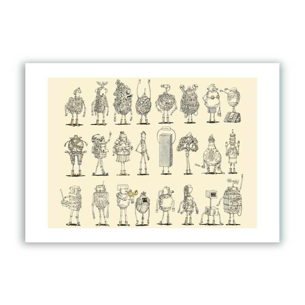 Robotics Impresión Giclée