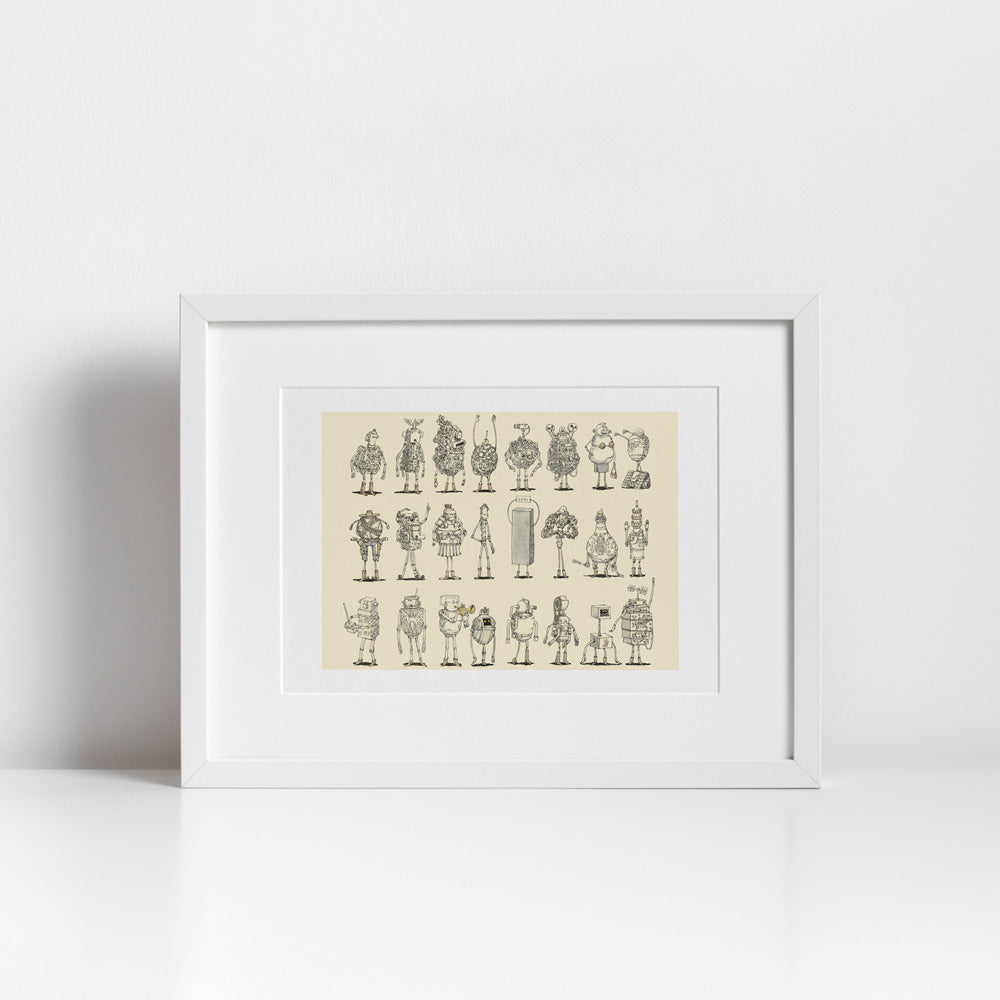 Robotics Impresión Giclée
