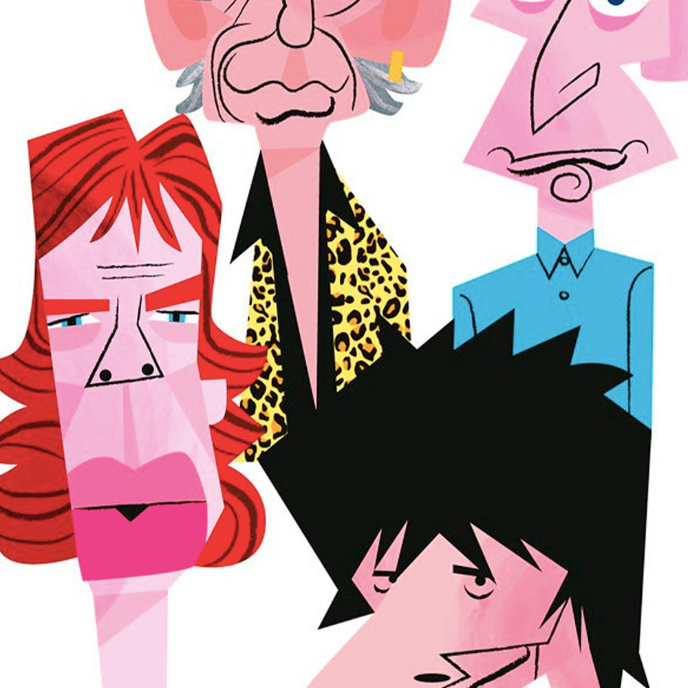 The Rolling Stones Impresión Giclée