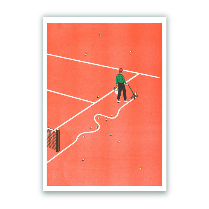 Risographie Roland Garros A3