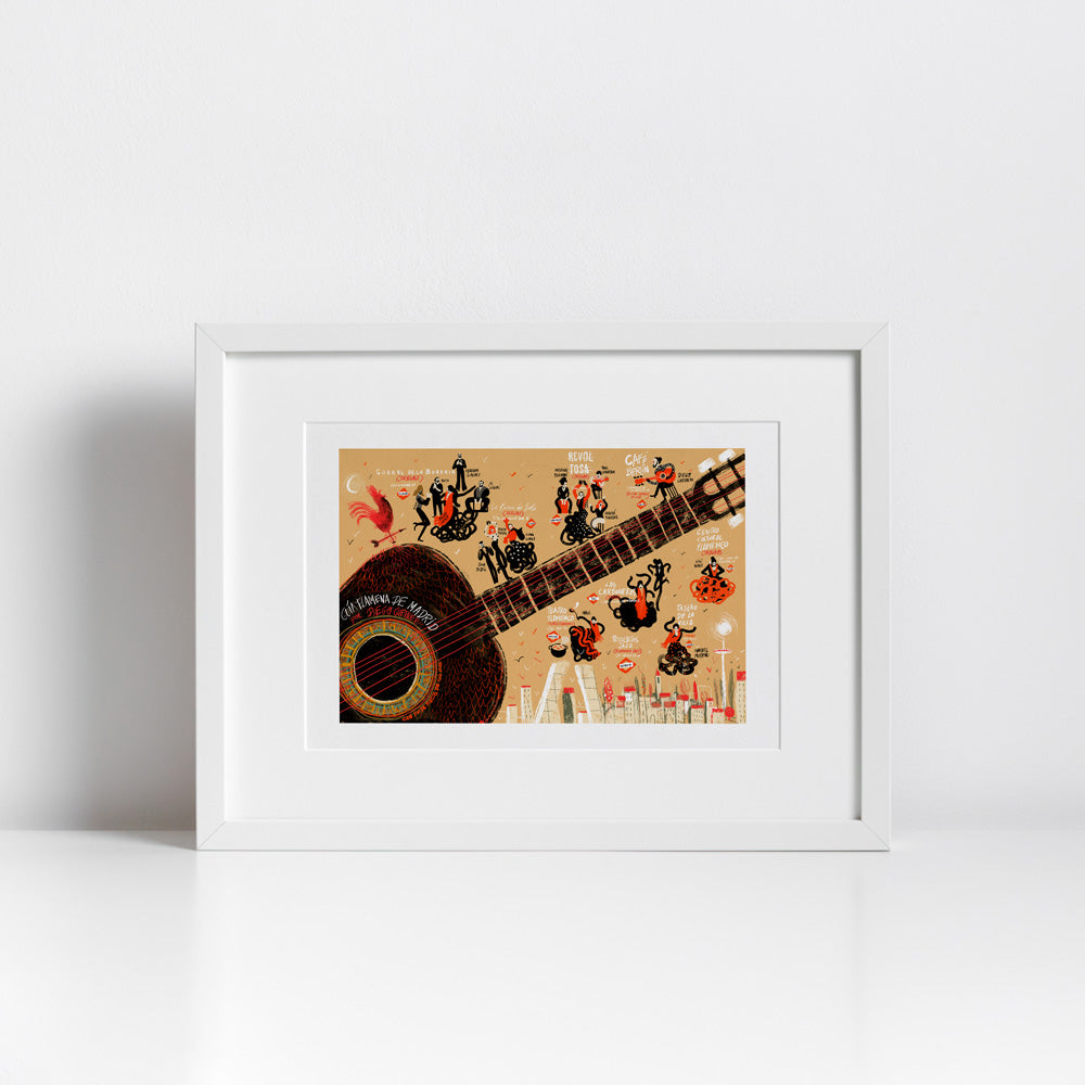 Ruta Flamenca Impresión Giclée