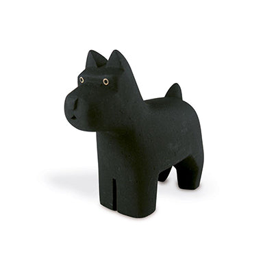 Pole Pole Wooden Animal Miniature Schnauzer