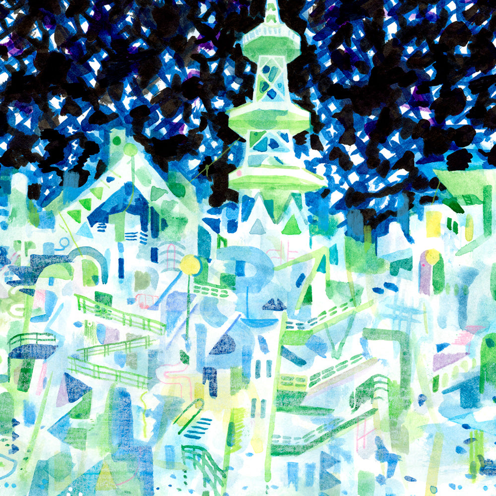 Sea Castle Giclée Print