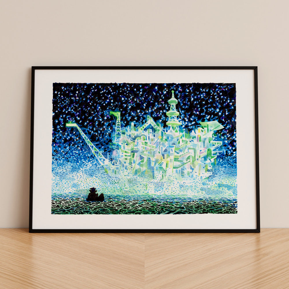 Sea Castle Giclée Print