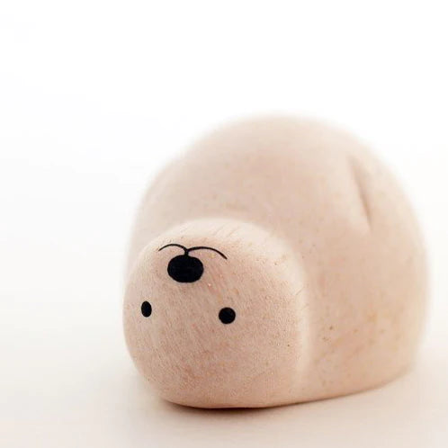 Pole Pole Wooden Animal Seal Floating
