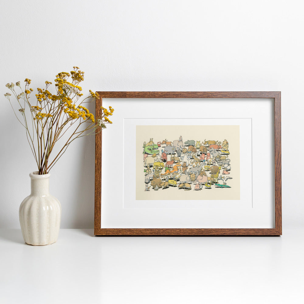 Shared Work Impresión Giclée