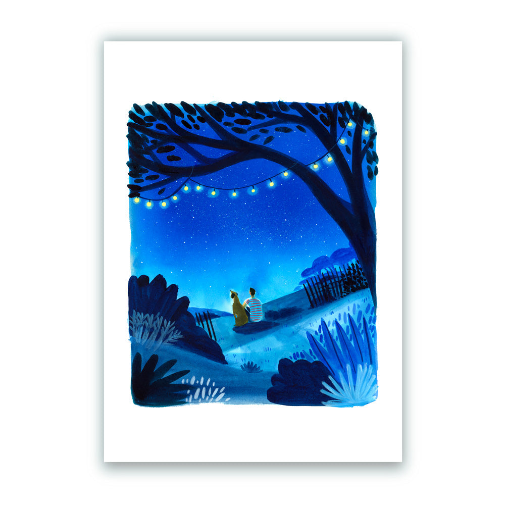 Sous les Etoiles Giclée Print