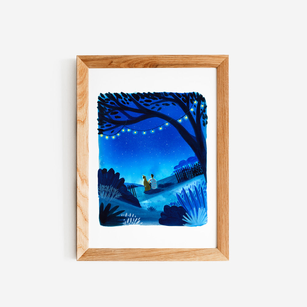 Sous les Etoiles Giclée Print