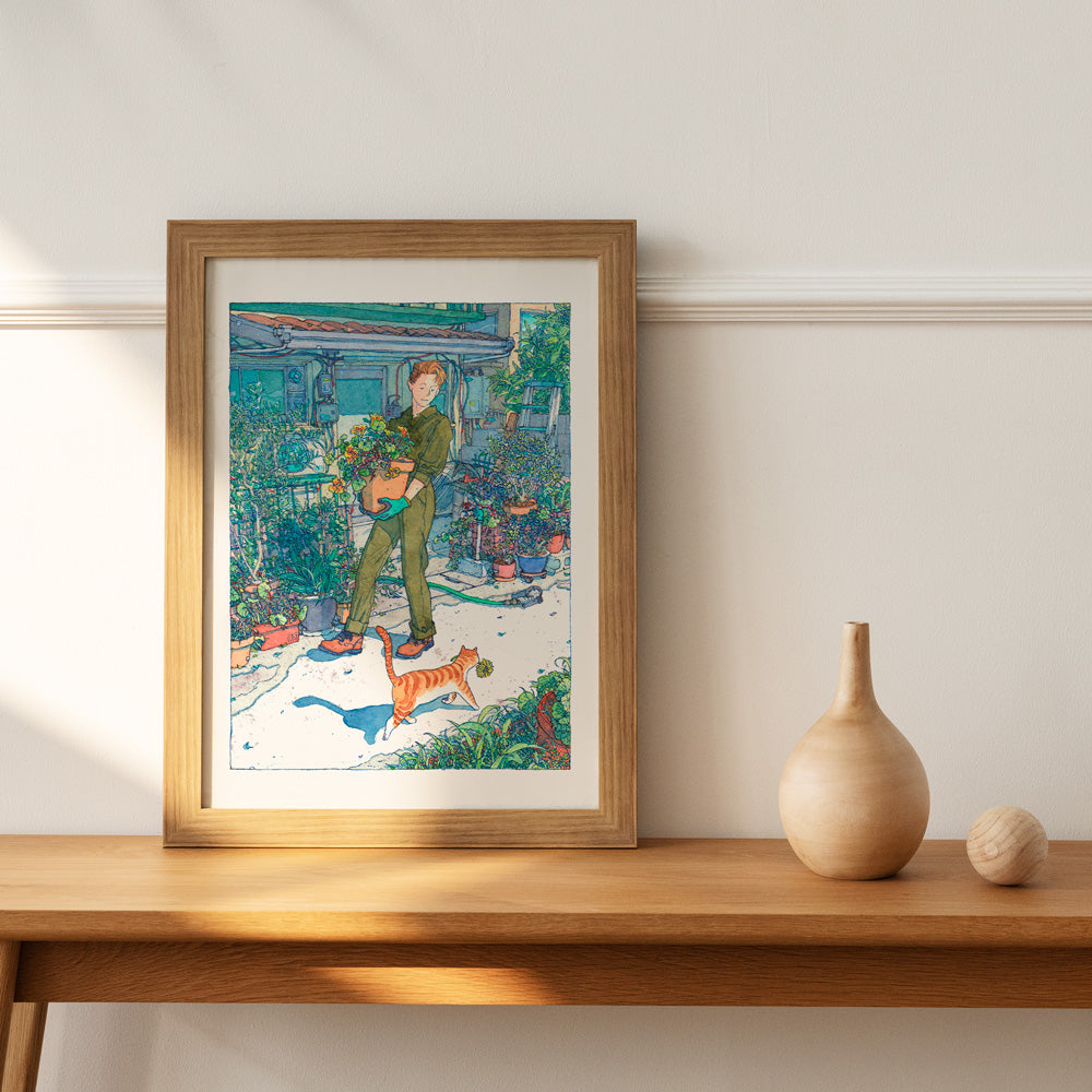 Spring Time Impression Giclée A4