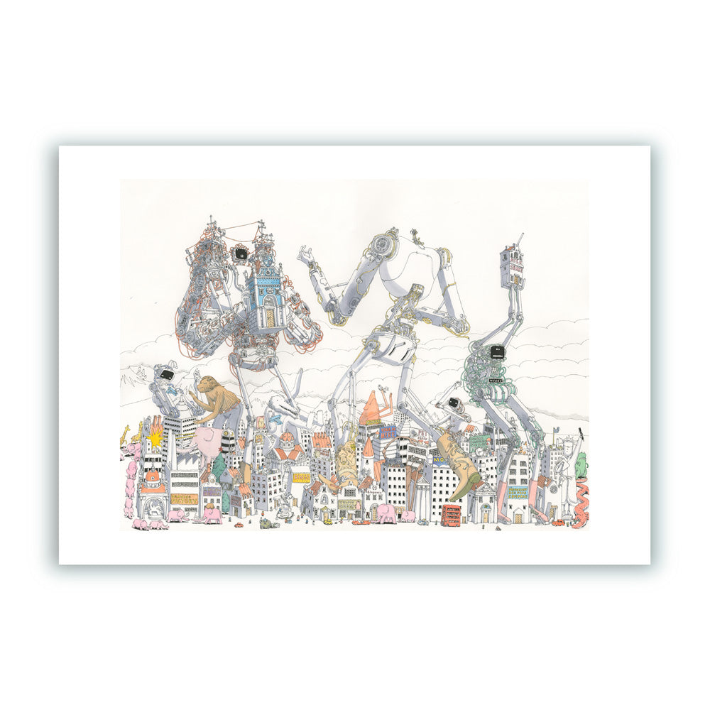Stepping Out Giclée Print