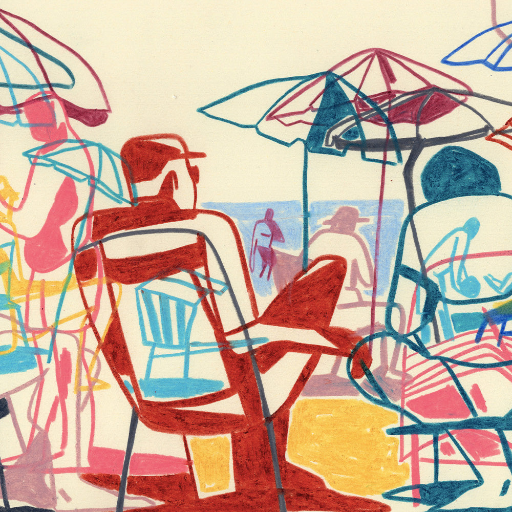 Summer Chapos Impression Giclée A5
