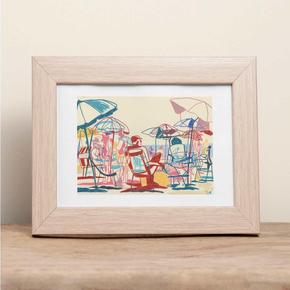 Summer Chapos Impression Giclée A5