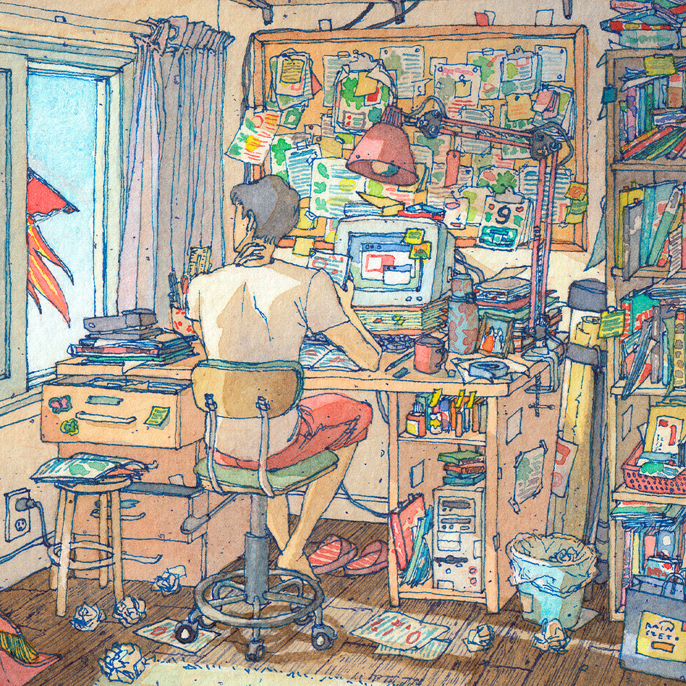 Sunday Homework Impresión Giclée