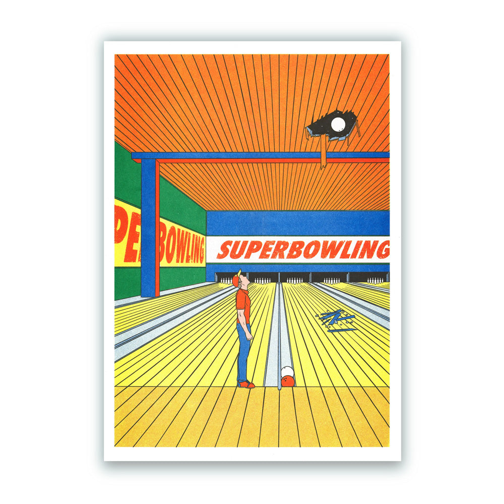 Super Bowling Risografía A3