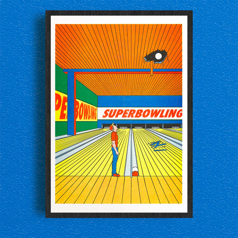 Super Bowling Risografía A3