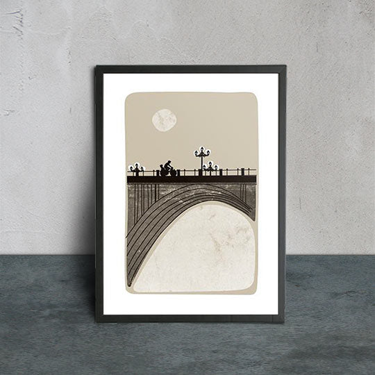 Viaducto Calle Segovia A4 Fine Art Digital Print