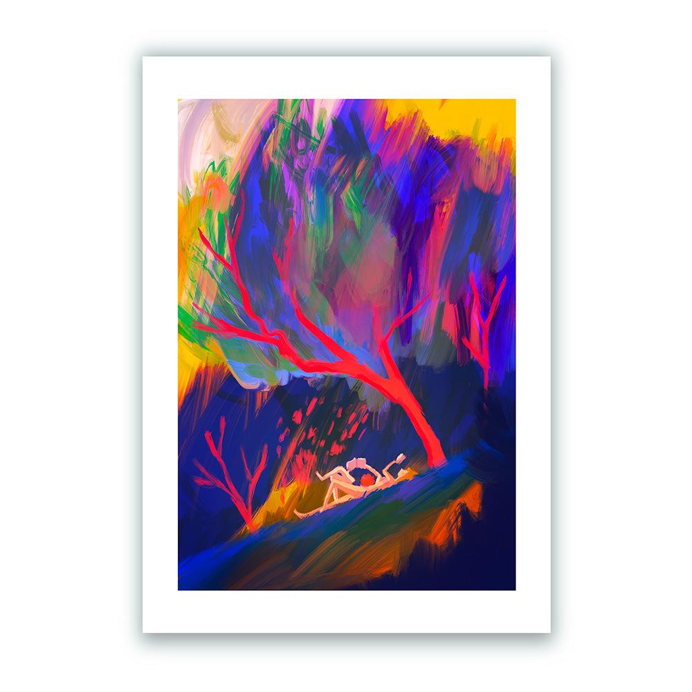 Sous les Arbres Impresión Giclée