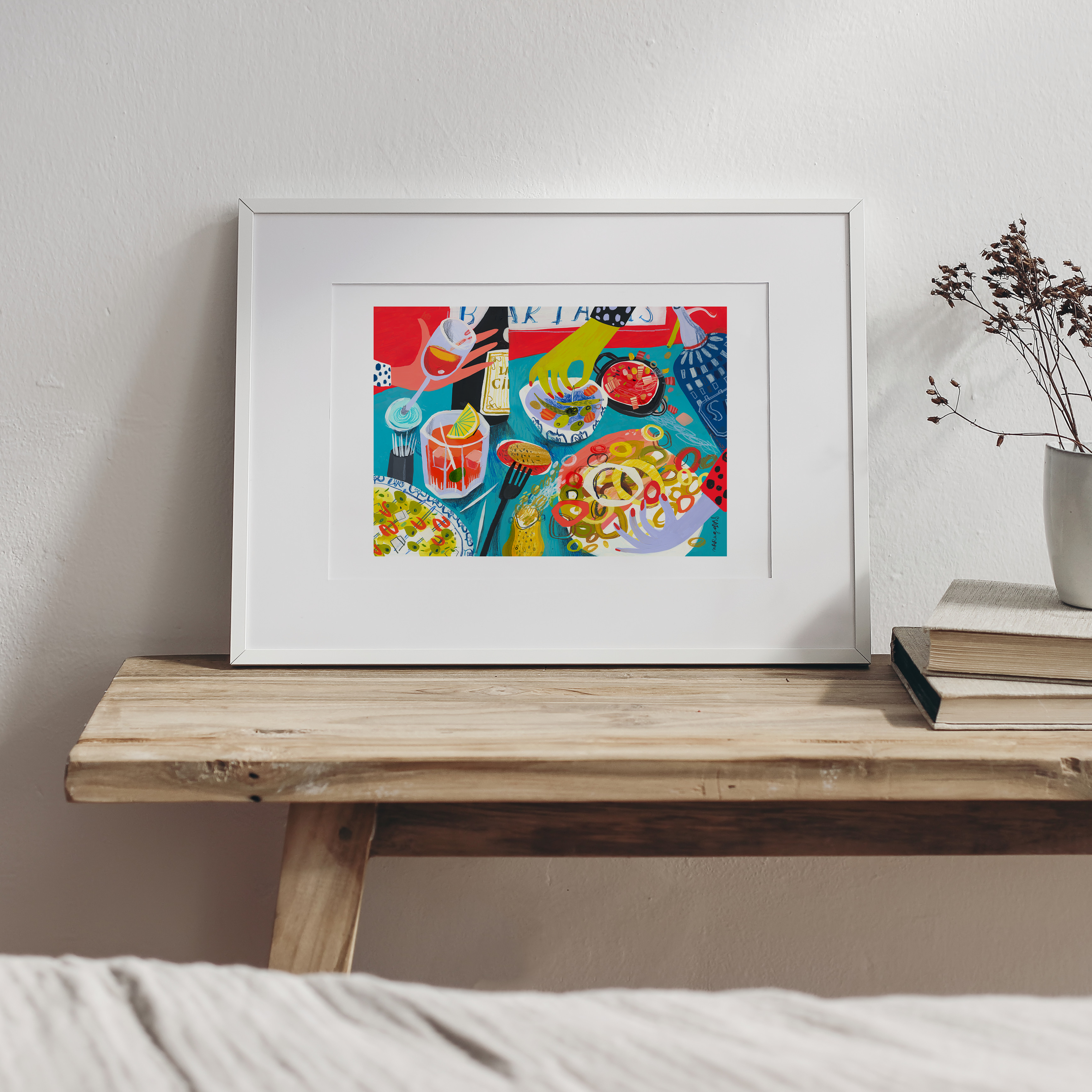 De tapas y Raciones Impression Giclée