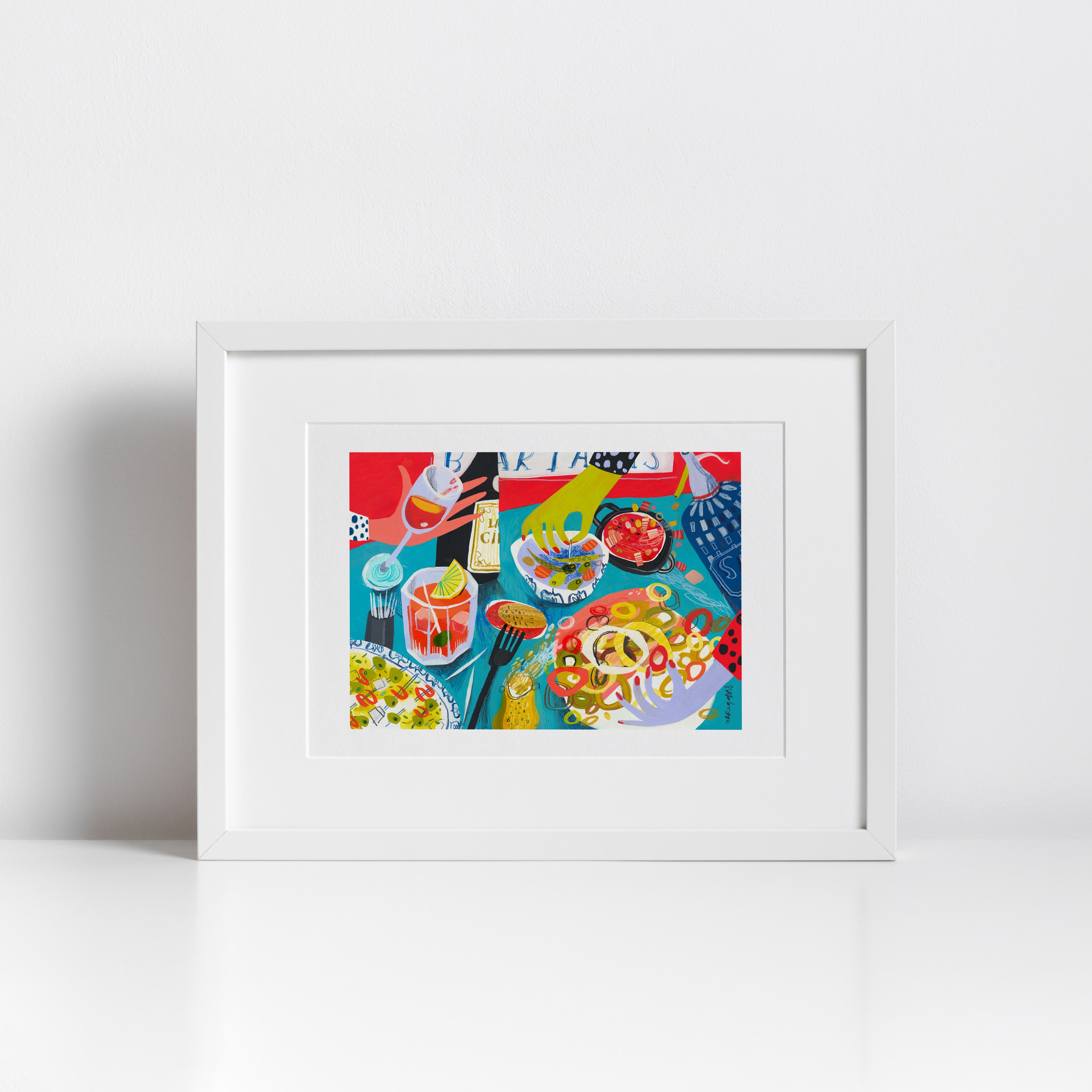 De tapas y Raciones Impression Giclée