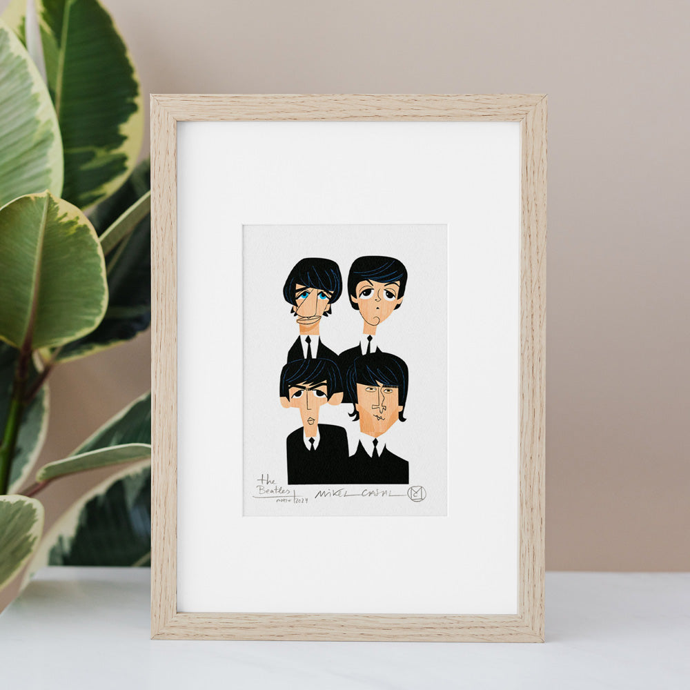 The Beatles Impresión Giclée