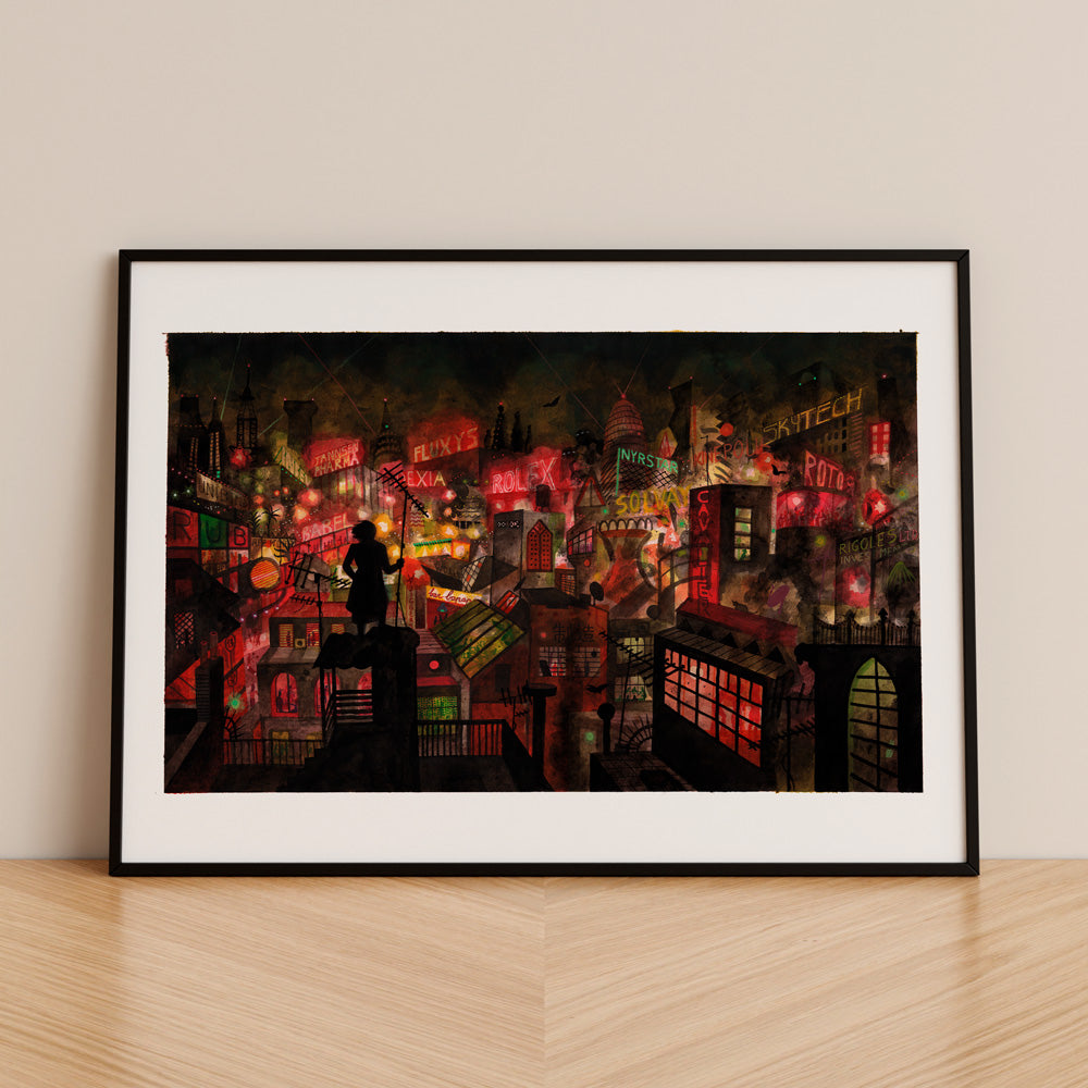 The City is my Ocean Giclée Print