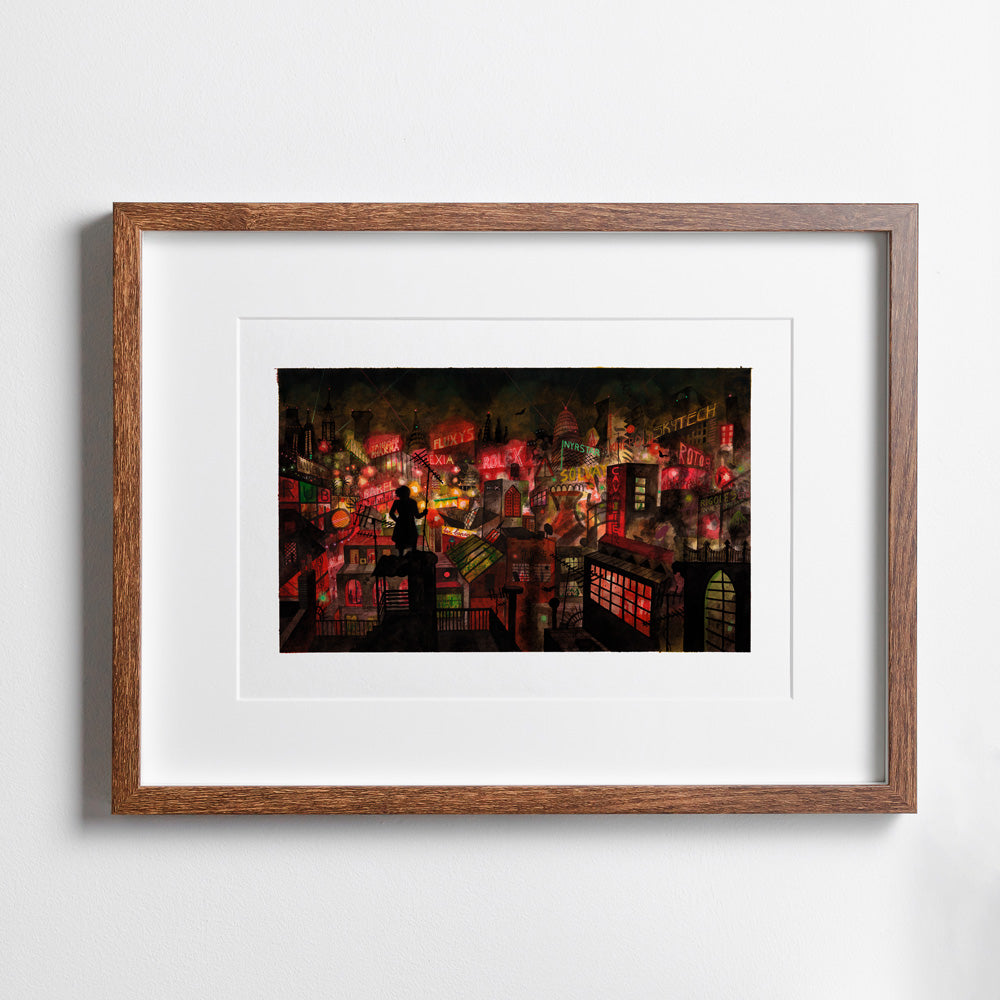 The City is my Ocean Giclée Print