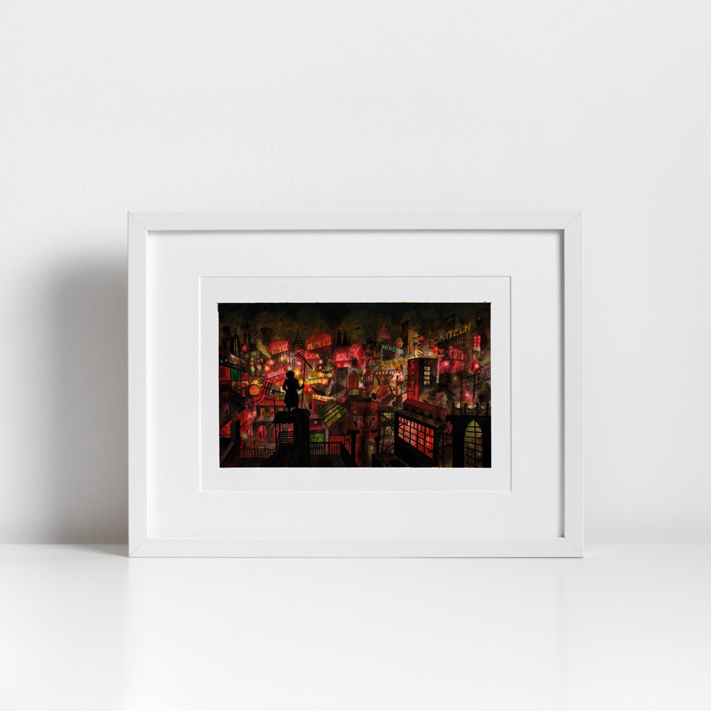 The City is my Ocean Giclée Print