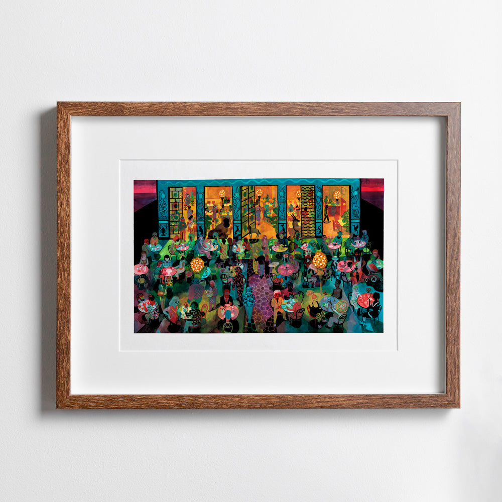 The City Meets Giclée Print