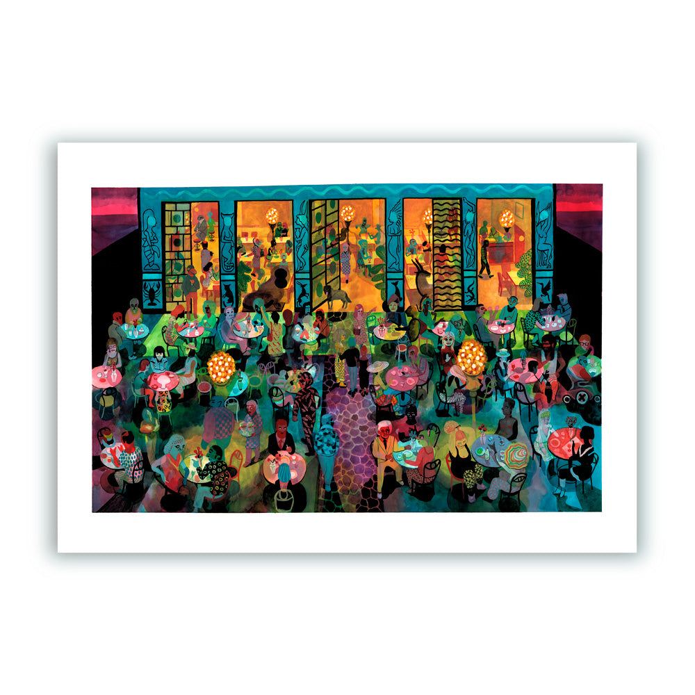 The City Meets Giclée Print