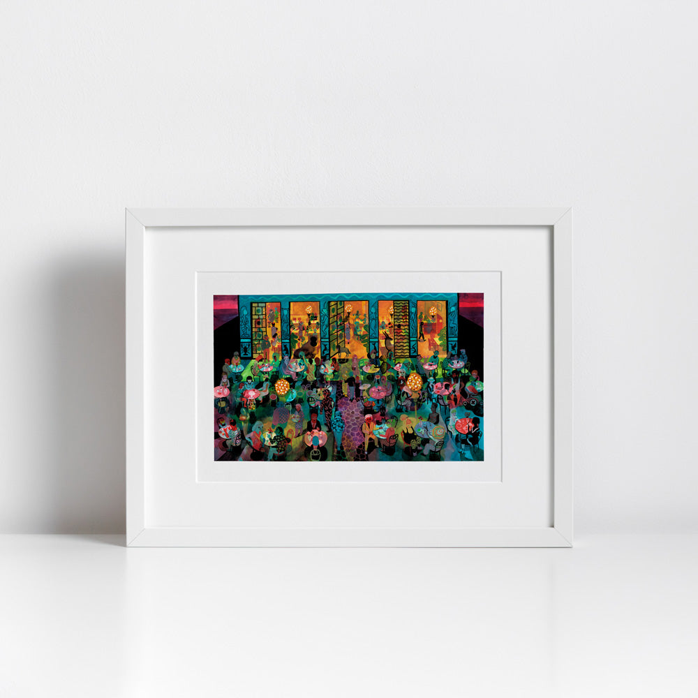 The City Meets Giclée Print