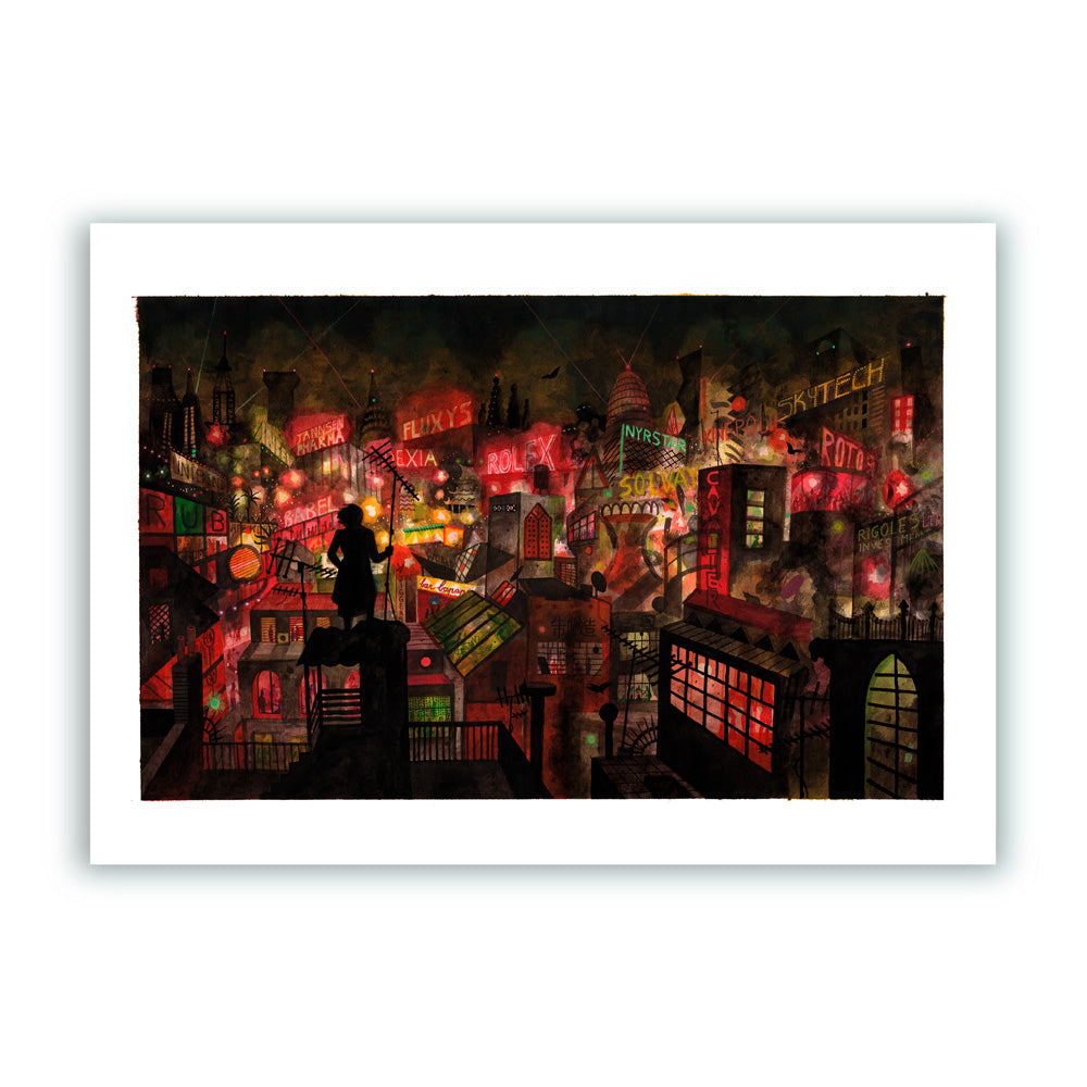 The City is my Ocean Giclée Print