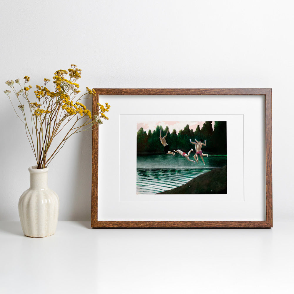 The Dive Impresión Giclée