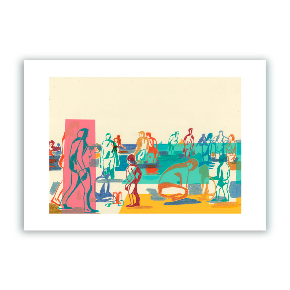The Shore of the Beach Giclée Print