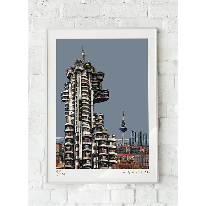 Torres Blancas Impresión Fine Art