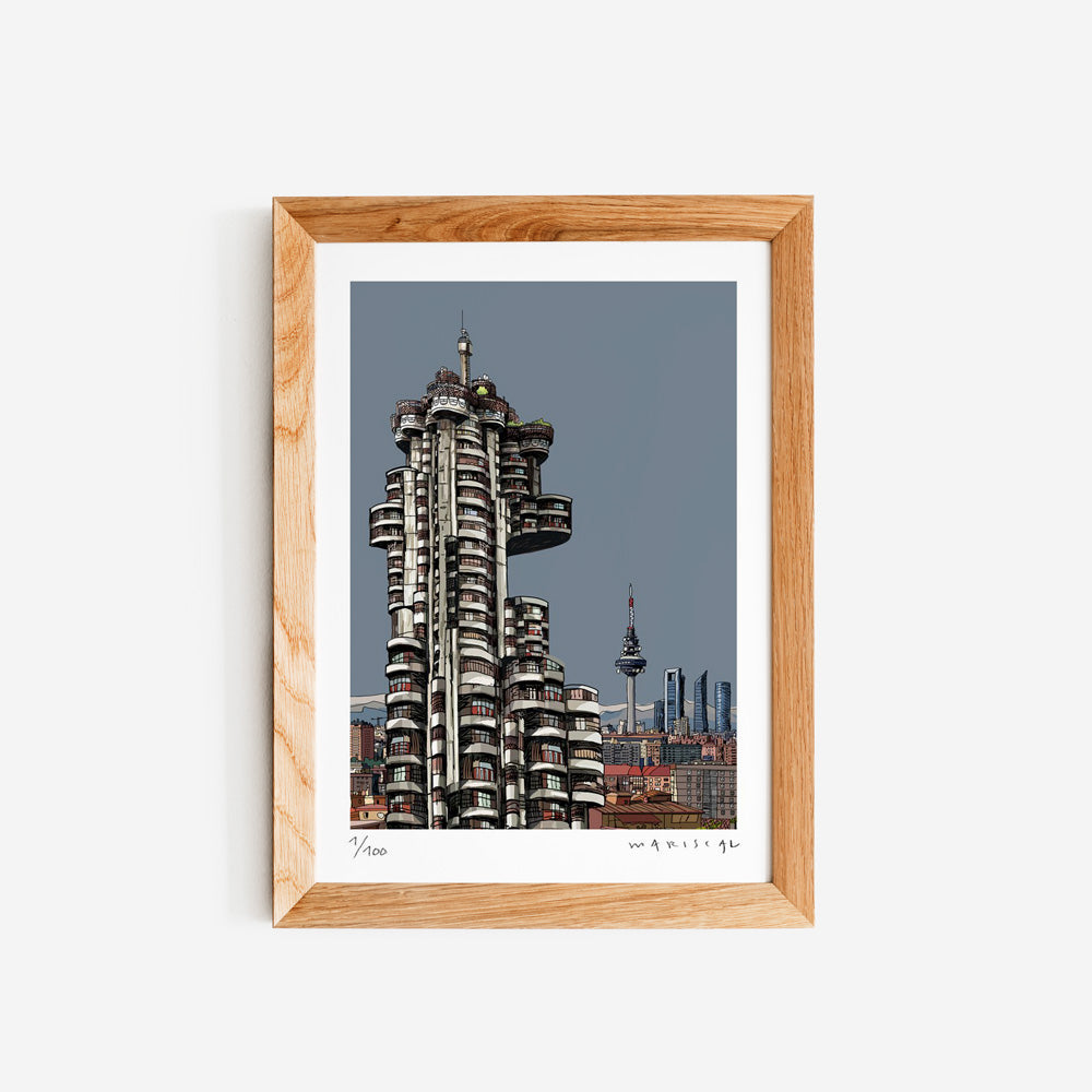 Torres Blancas Impresión Fine Art
