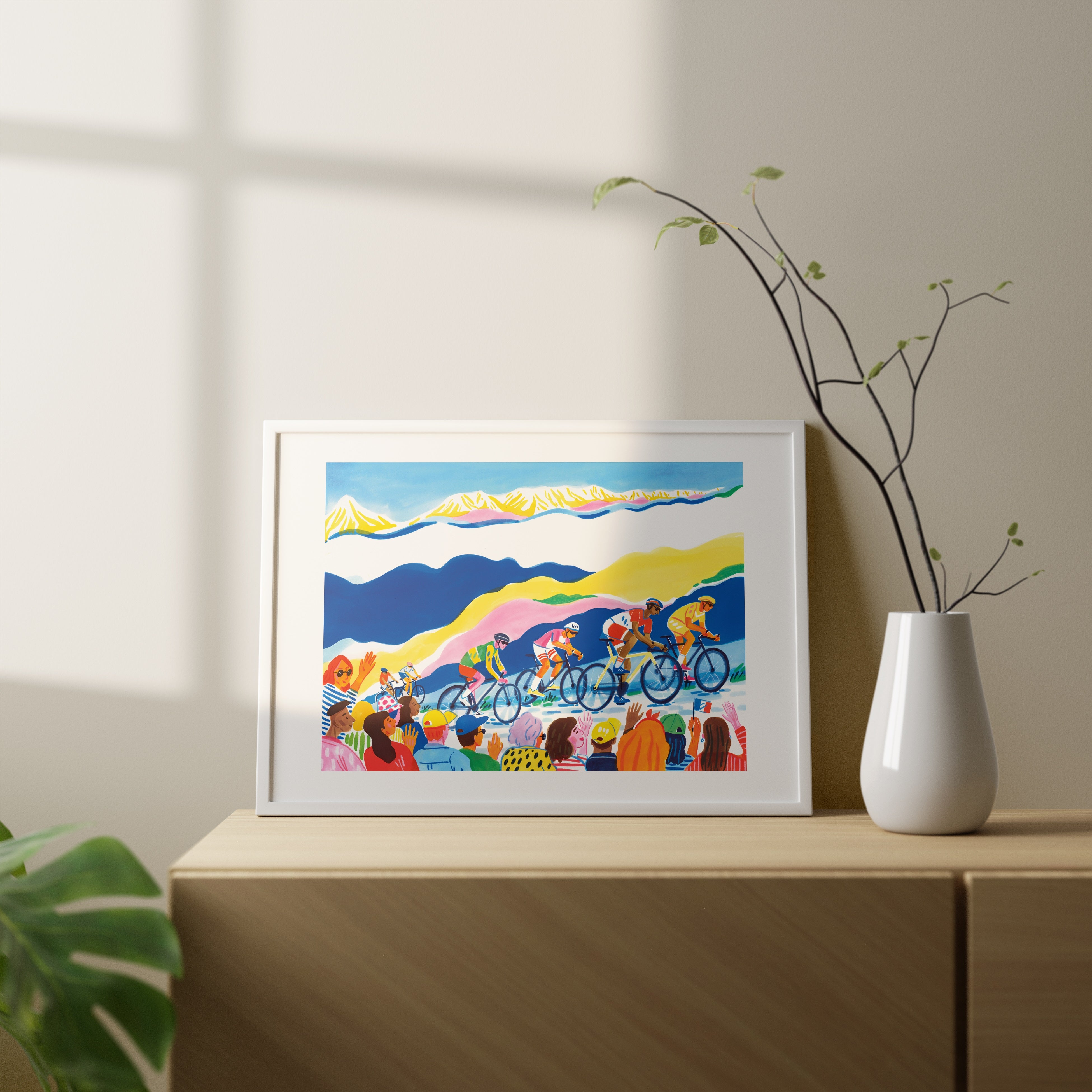Tour de France Impression Giclée