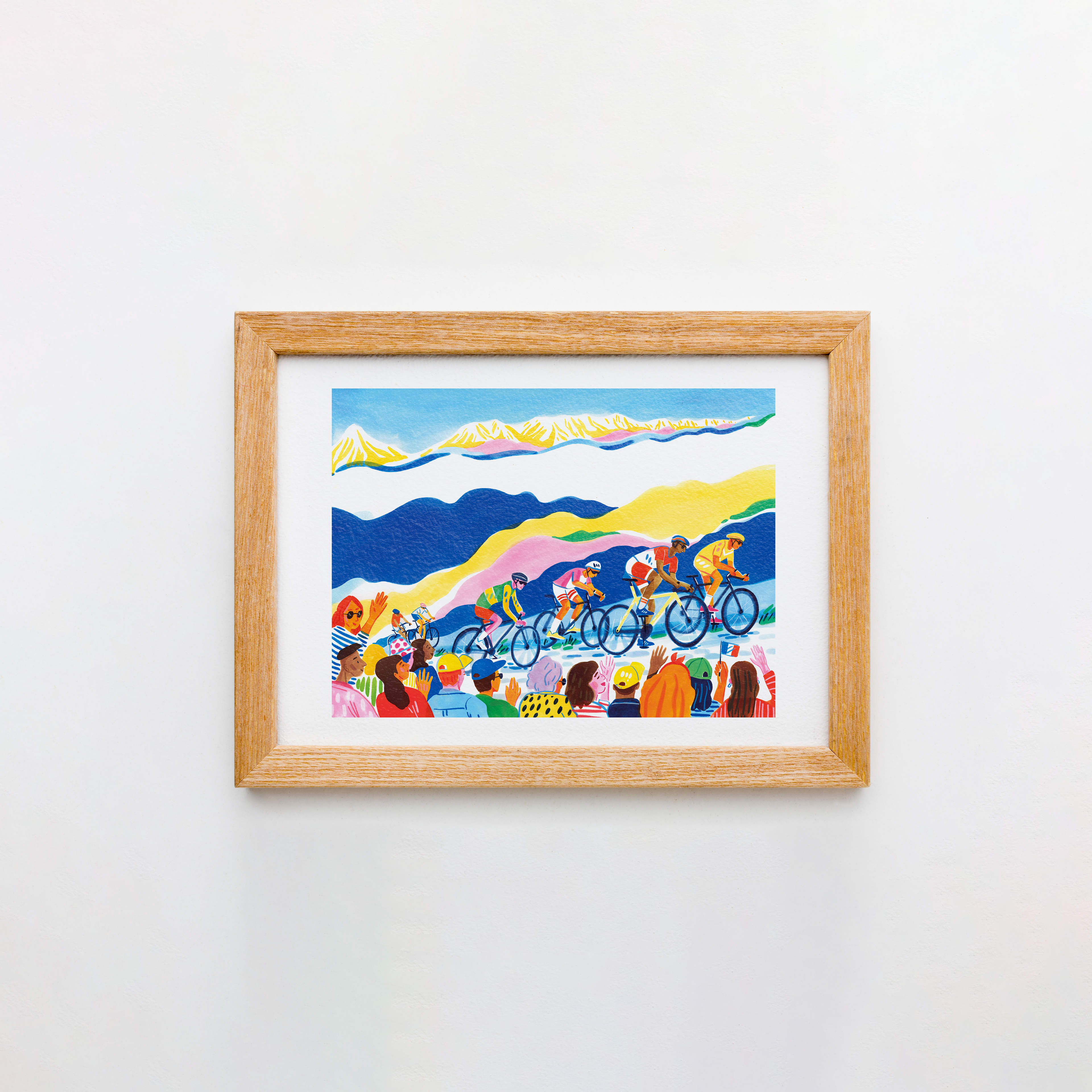 Tour de France Impression Giclée