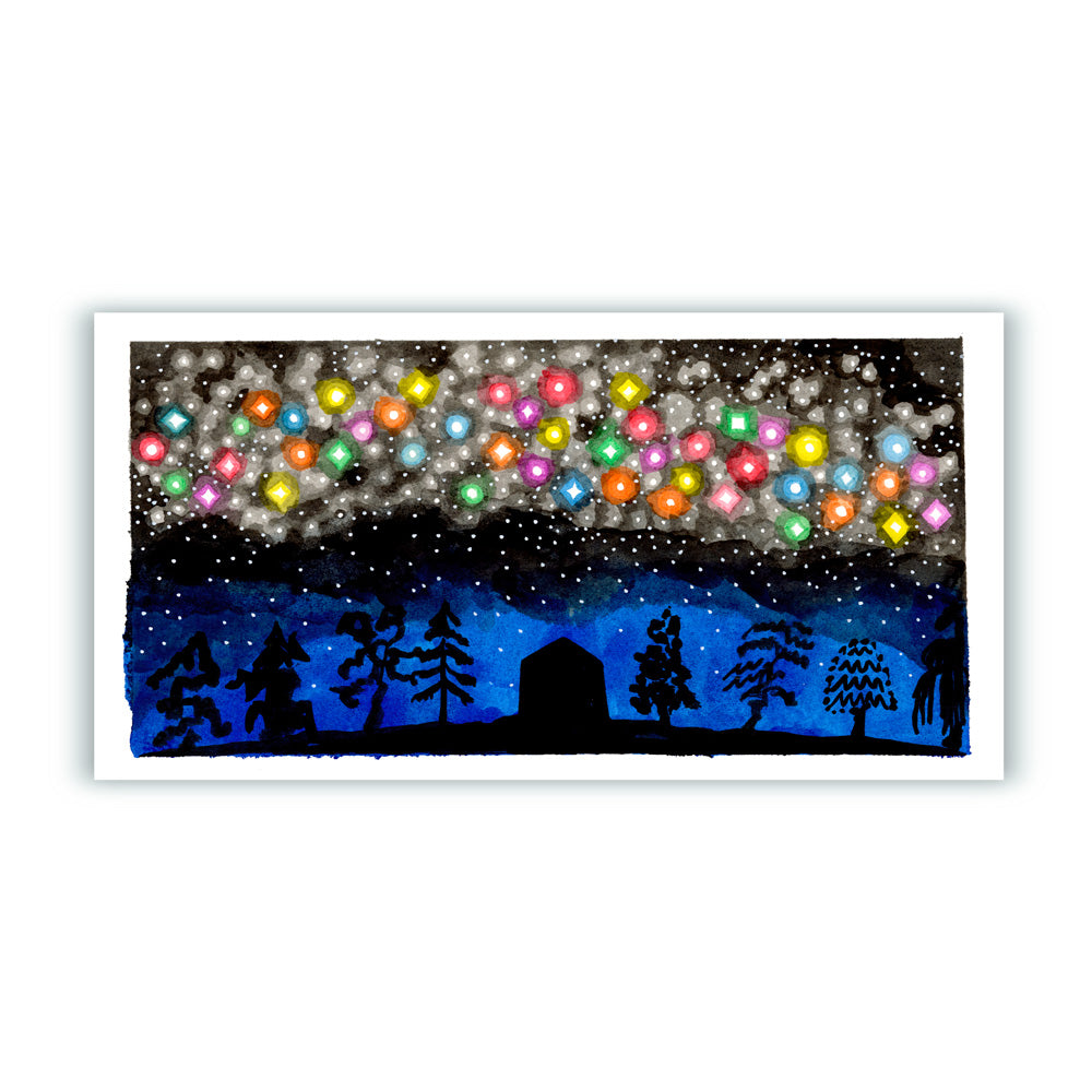 Panorámica The Universe is Inside of Impresión Giclée