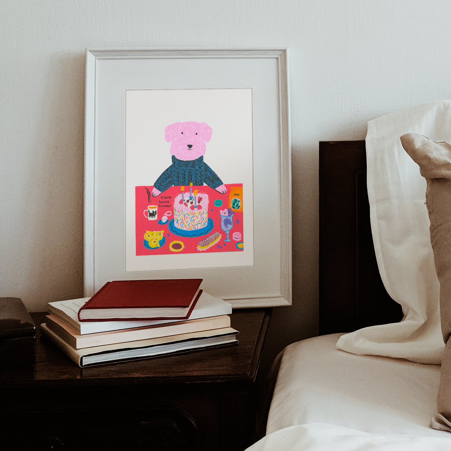 Tisane Bonne Humeur Impresión Giclée