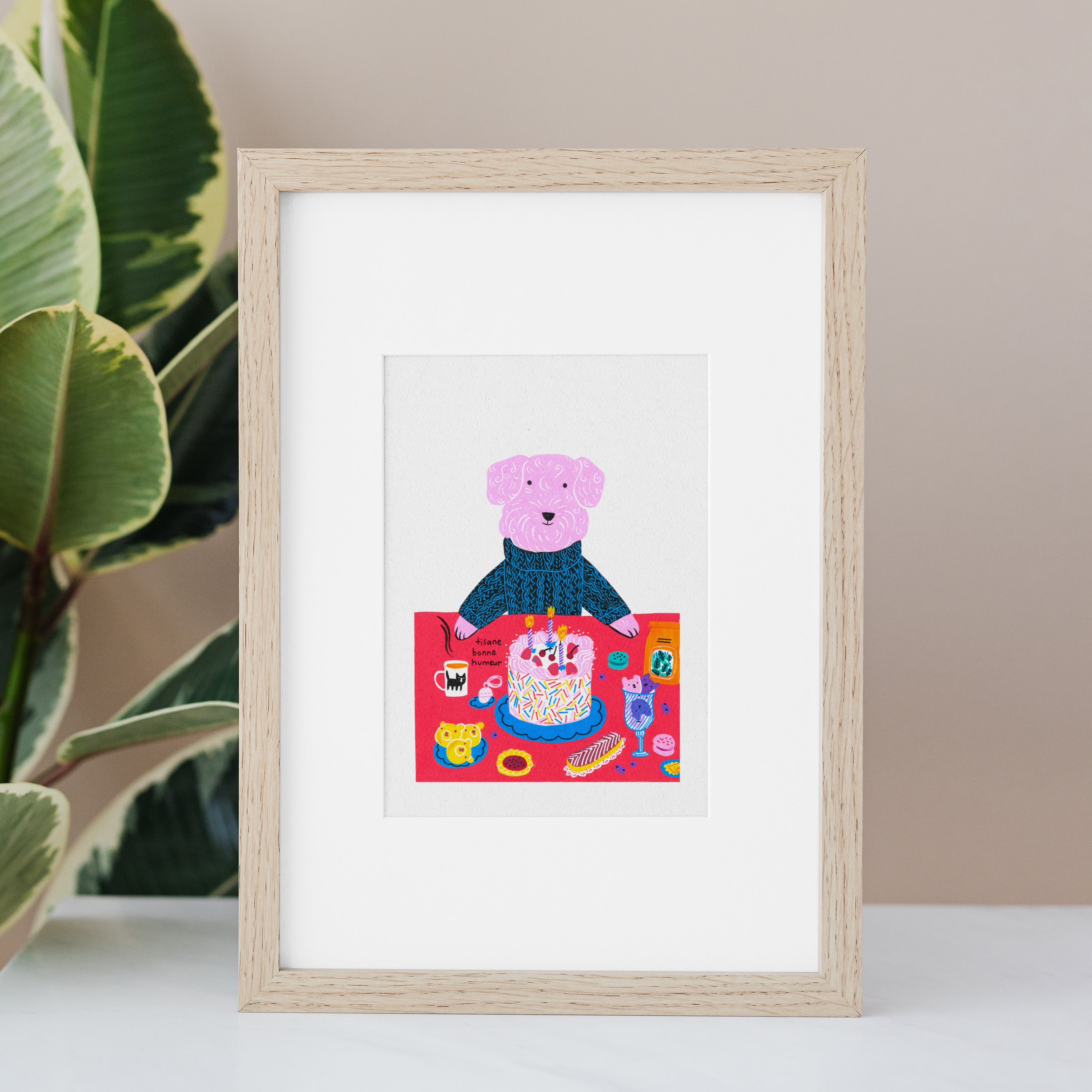 Tisane Bonne Humeur Impresión Giclée