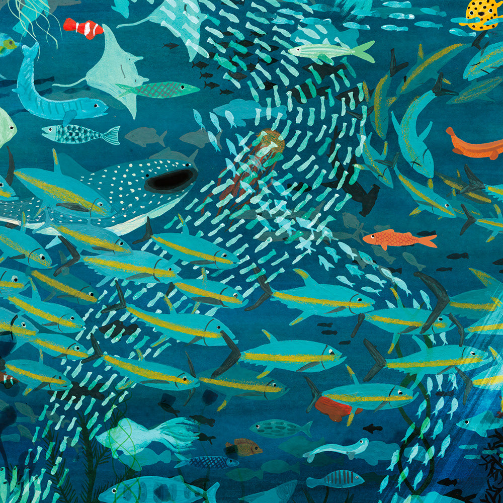 Panorámica Under the Sea Impresión Giclée