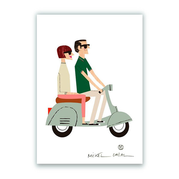 Vespa Impresión Giclée
