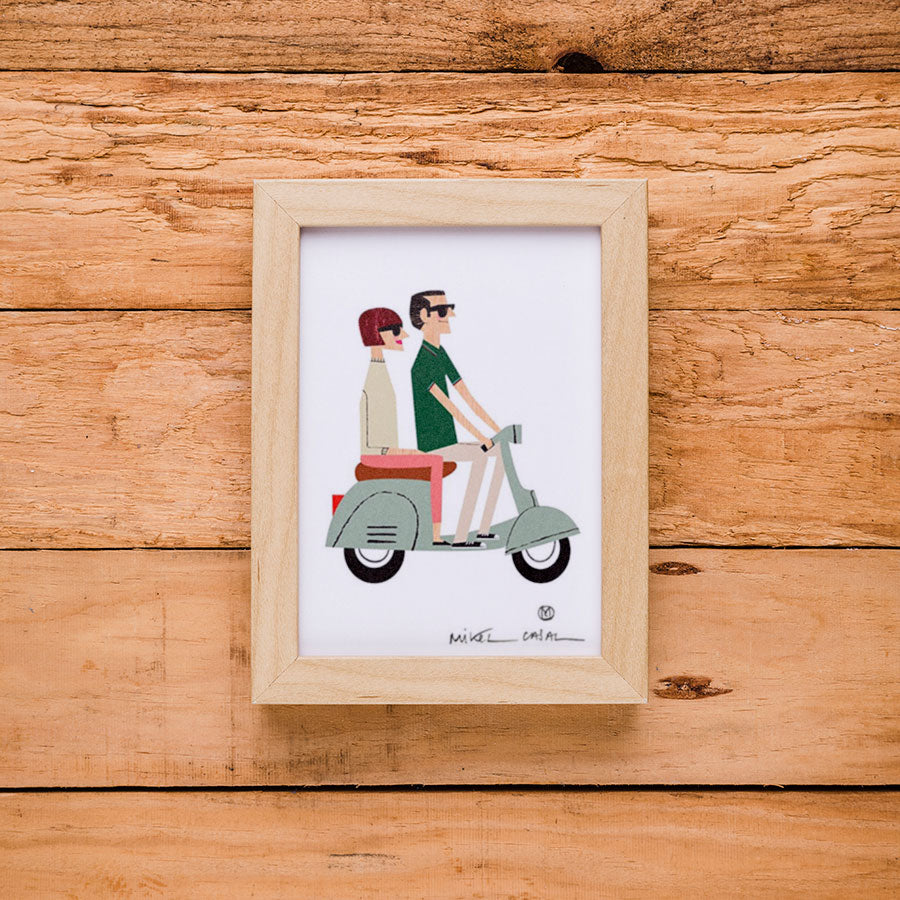 Vespa Impresión Giclée