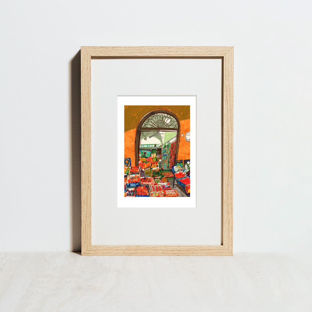 Via Drapperie, Bologna Impression Giclée A5